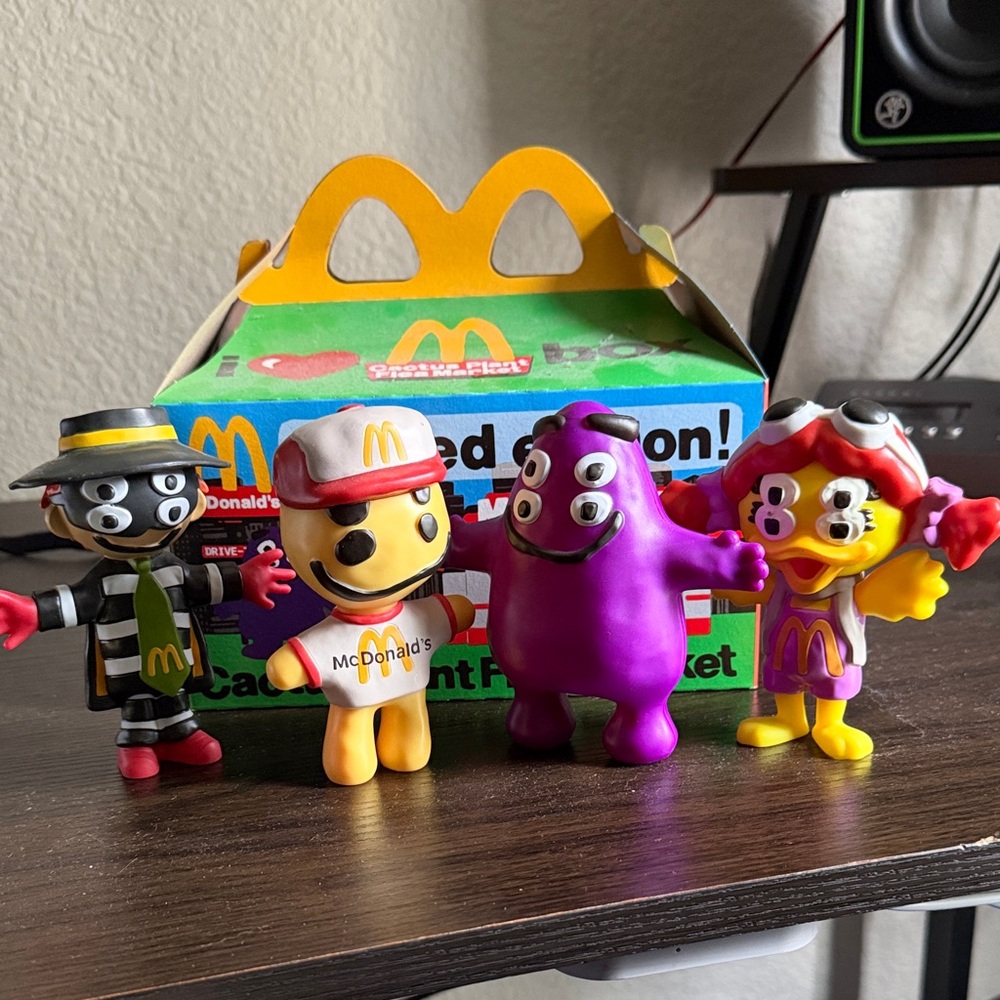 Cactus Flea Market x McDonalds toys